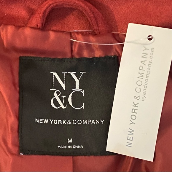 Faux-Suede Jacket (NWT) - Picture 5 of 6